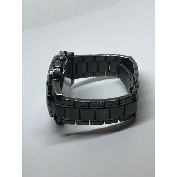 Fossil FS4721 Men's Stainless Steel Analog Black Dial Quartz Genuine Watch KG314 - Picture 5 of 7